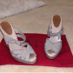Christian Louboutin beautiful Wedges 👠